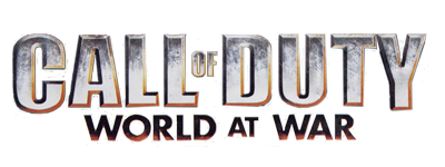 Call of Duty World at War Final Fronts title screen for Playstation 2